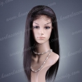 F4-18SST#1B Human hair swiss lace body wave affordable full lace wig