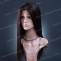 HR-HS1 20 inches synthetic hair silky straight lace front wig