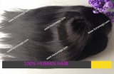High quality black straight women toupee human indian hair toupee in stock